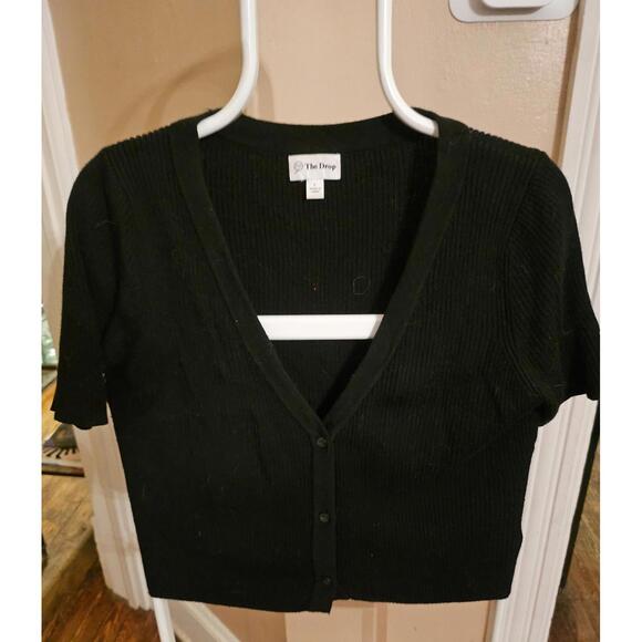 The Drop - women's L outfit - ribbed button down top and pants - EUC - Picture 1 of 3